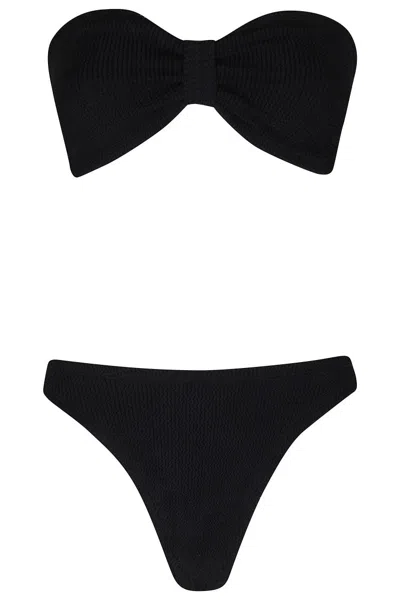 HUNZA G TINA BIKINI - BLACK