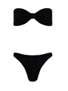 Hunza G Tina Bikini Textured Bandeau Top