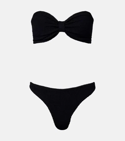 Hunza G Tina Bikini In Black