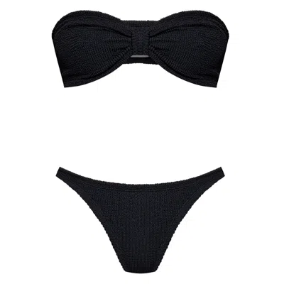 Hunza G Tina Bikini In Black