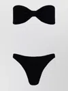 Hunza G Tina Bikini Textured Bandeau Top