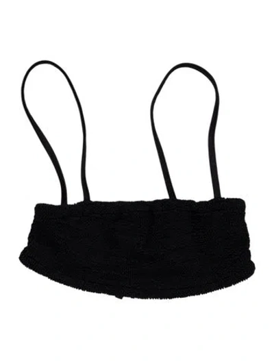 Pre-owned Hunza G Top In Black
