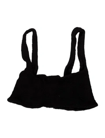 Pre-owned Hunza G Top In Black