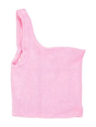Pre-owned Hunza G Top In Pink