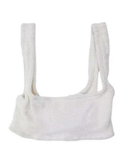 Pre-owned Hunza G Top In White