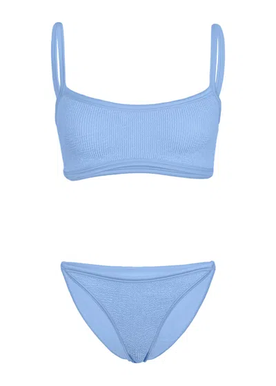 Hunza G Tyler Bikini Cornflower In Blue