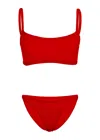 Hunza G Tyler Bikini Red In Red