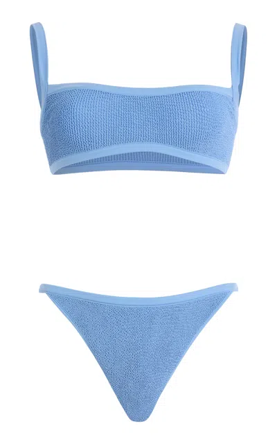 Hunza G Tyler Seersucker Bikini Set