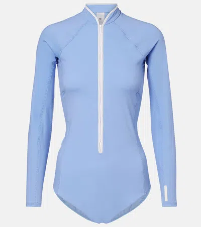 Hunza G Tyra Swimsuit In Blue