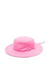 Hunza G Women's Bubblegum Upf 50 Sun Hat In Pink