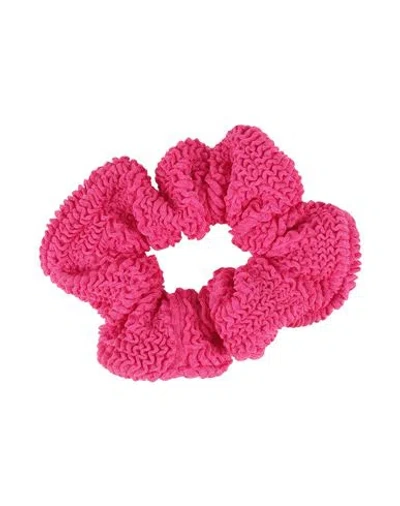 Hunza G Woman Hair Accessory Magenta Size - Textile Fibers In Purple