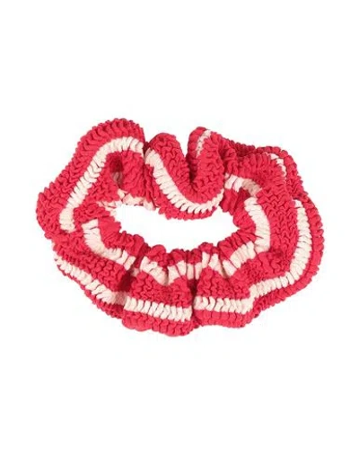 Hunza G Woman Hair Accessory Red Size - Textile Fibers