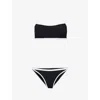 Hunza G Womens  Tyler Bikini Set In Black