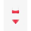 Hunza G Tyler Bikini In Red White