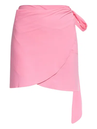 Hunza G Wrap Miniskirt