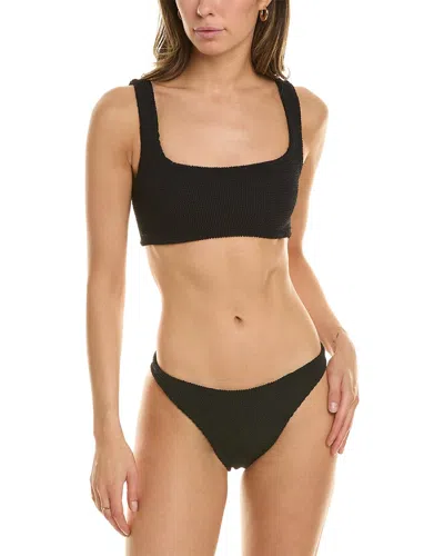 Hunza G Xandra 2pc Bikini Set In Black