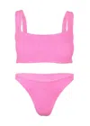 Hunza G Coverage Xandra Bikini Bubblegum In Pink