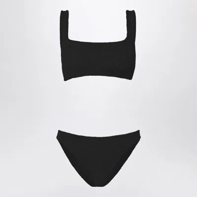 HUNZA G HUNZA G  XANDRA BIKINI SET IN BLACK