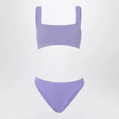HUNZA G HUNZA G  XANDRA BIKINI SET IN LILAC