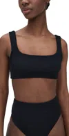 Hunza G Xandra Bikini Top Black