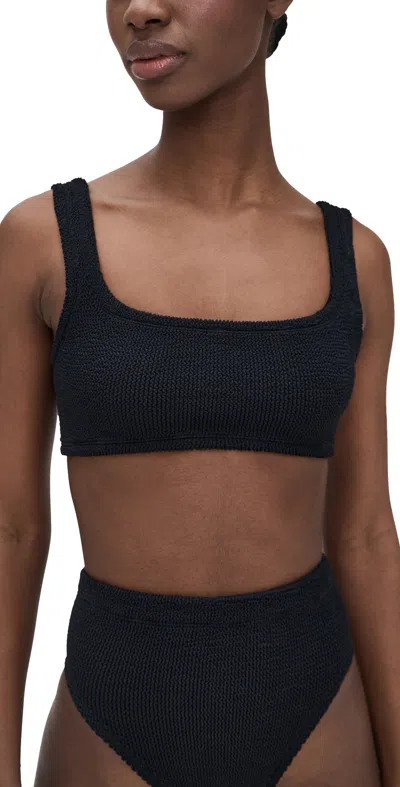 Hunza G Xandra Bikini Top Black