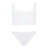 Hunza G Xandra Bikini White In White