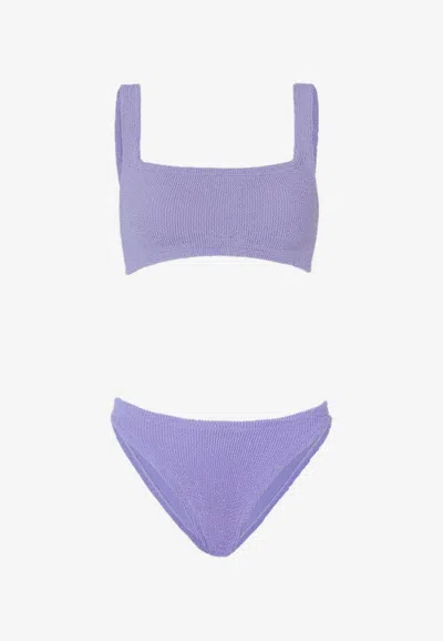 Hunza G Xandra Textured Nylon Bikini