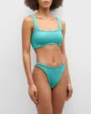 Hunza G Xandra Two-piece Bikini Set In Multi