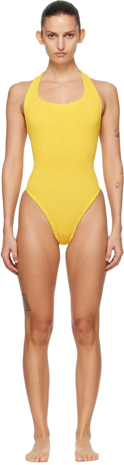 Hunza G Yellow Sandy Swimsuit