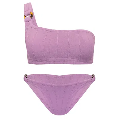 Hunza G Zadie Nile Bikini Lavender In Purple