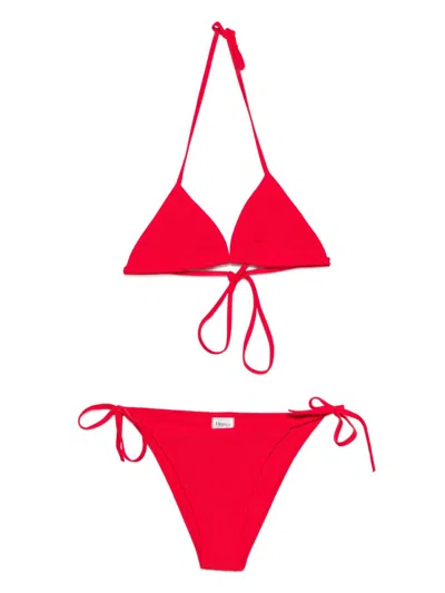 Hunza Gina Bikini Set In Red