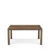 Huppe 82'' Fly Dining Table In Light Natural Walnut