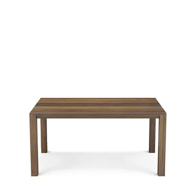 Huppe 92'' Fly Dining Table In Light Natural Walnut