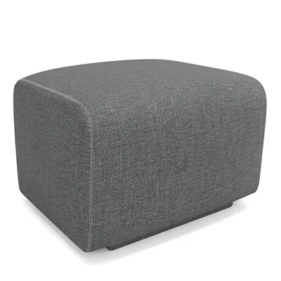 Huppe Adelaide Ottoman In Matteo Gray/white