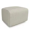 Huppe Adelaide Ottoman In Matteo White/white