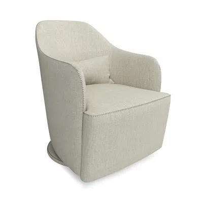 Huppe Adelaide Rocker In Matteo White/white
