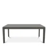 Huppe Cloe 76 Dining Table In Anthracite Birch/ Cream
