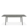 Huppe Elda 62'' Dining Table With 20 Extension In Tortora Birch