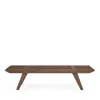 Huppe Frida Walnut Bench In Light Natural Walnut