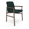 Huppe Jolene Chair In Black/brown
