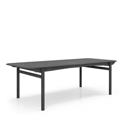 Huppe Joni 76 Extension Dining Table In Gray Ash