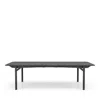 Huppe Joni 92 Extension Dining Table In Gray Ash