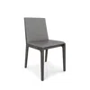 Huppe Magnolia Side Chair In Anthracite Birch / Chess