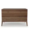 Huppe Moment 3 Drawer Dresser In Brown