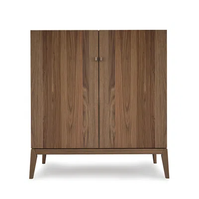 Huppe Moment Guest Chest In Light Nautral Walnut