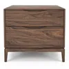 Huppe River 2 Drawer Nightstand In Brown