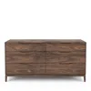 Huppe River 6 Drawer Dresser In Brown