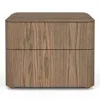 Huppe Simone Two Drawer Nightstand In Brown