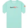 Hurley Men's Evd 25th S1 Short Sleeve T-shirt In Tropical Mist Heather