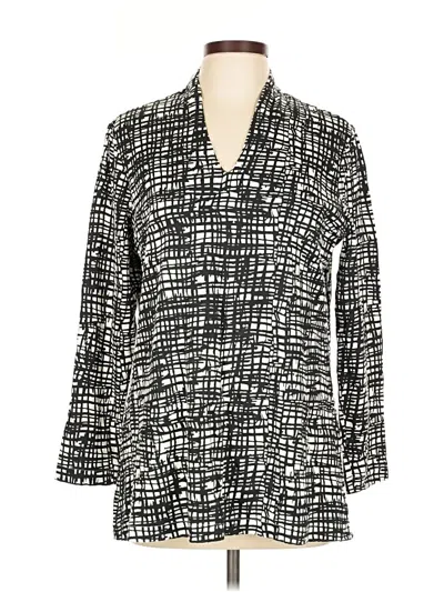 Pre-owned Hurley 3/4 Sleeve T-shirt In Black